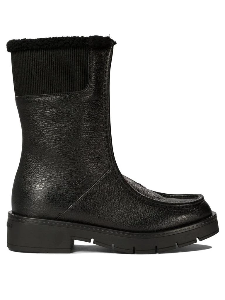 Salvatore Ferragamo Salvatore Ferragamo "Montse Fur" Ankle Boots 1