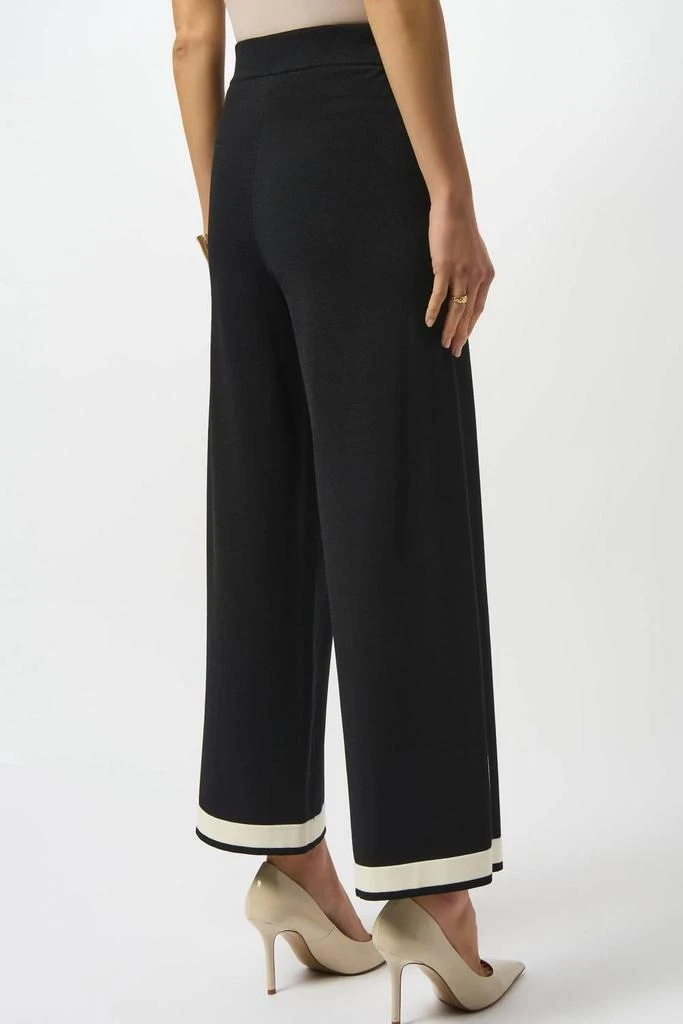 JOSEPH RIBKOFF Joseph Ribkoff - Color Block Knit Wide Leg Pants 2