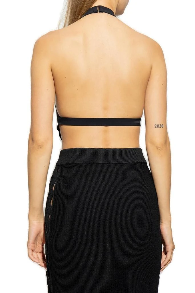 Alaia Trikini Halterneck One Piece Swimsuit 3