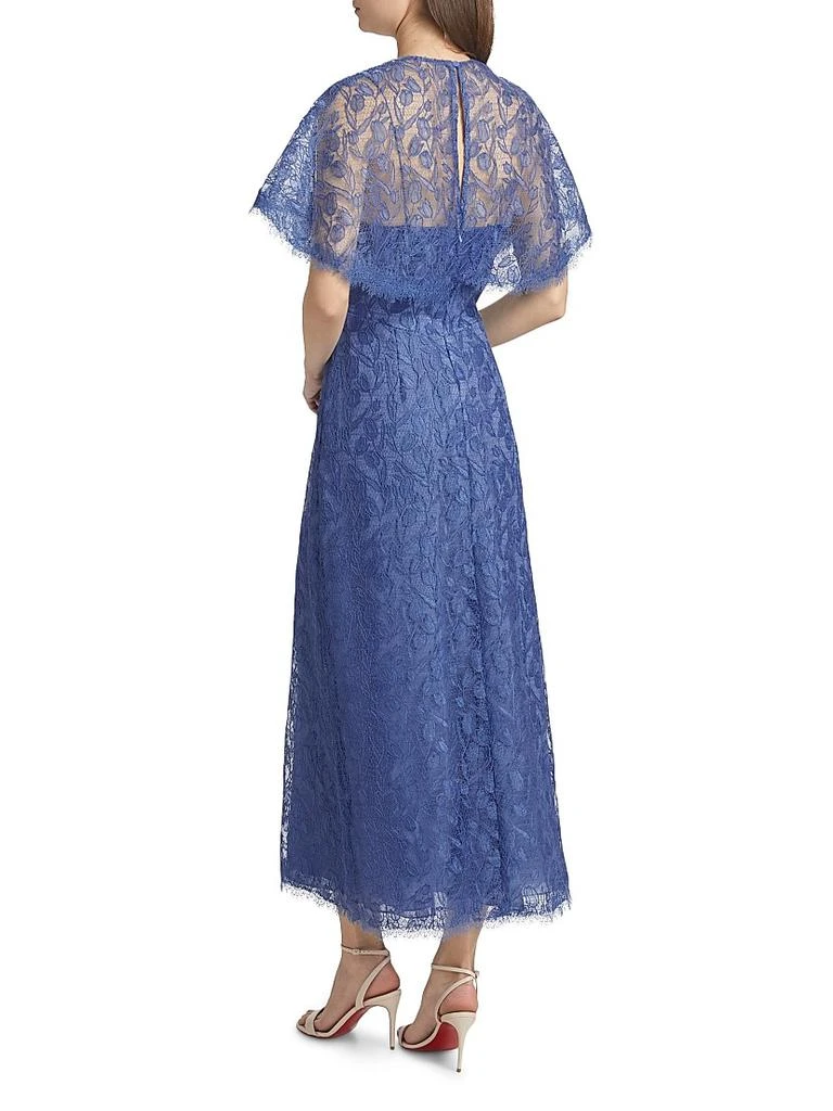 LELA ROSE Lace V-Neck A-Line Cocktail Dress 5