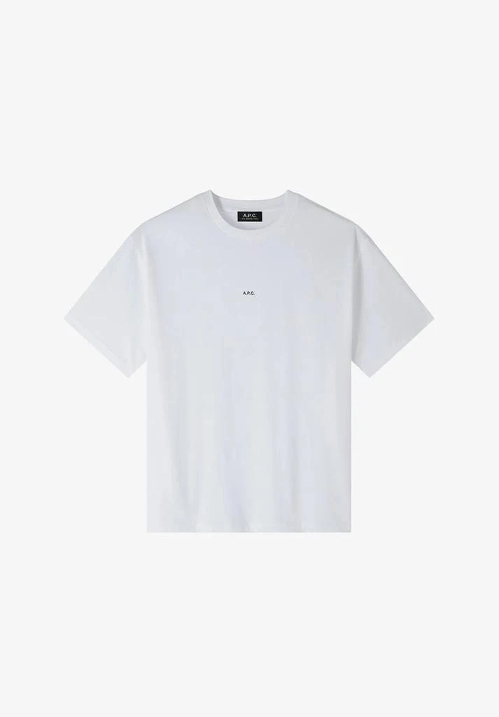 A.P.C. Boxy Micro Logo T-shirt 2