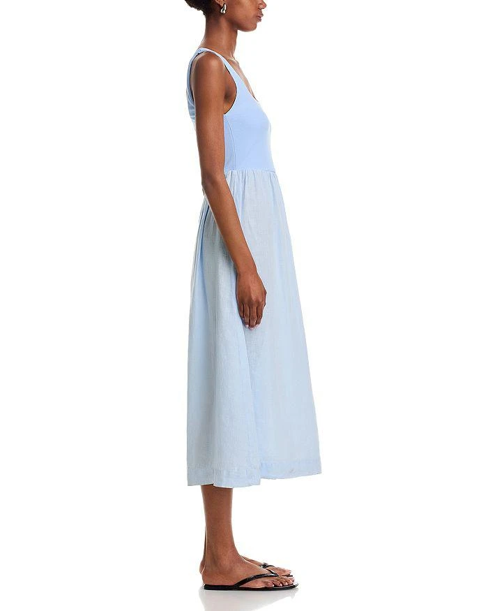 Sleeveless Knit Combo Dress | Blue Periwinkle | XS | Bella Dahl
