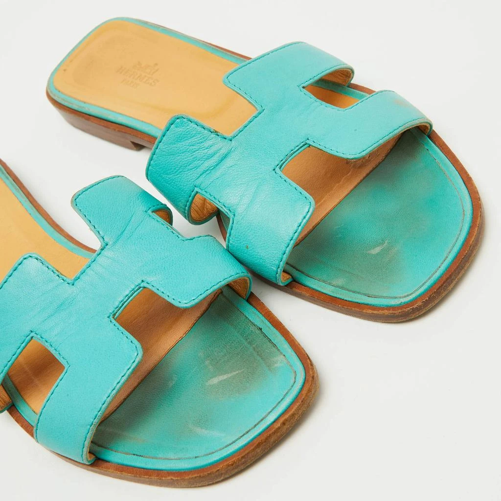 Hermes Elegant Blue Slide Sandals Chypre sandal | Hermès USA main image 3