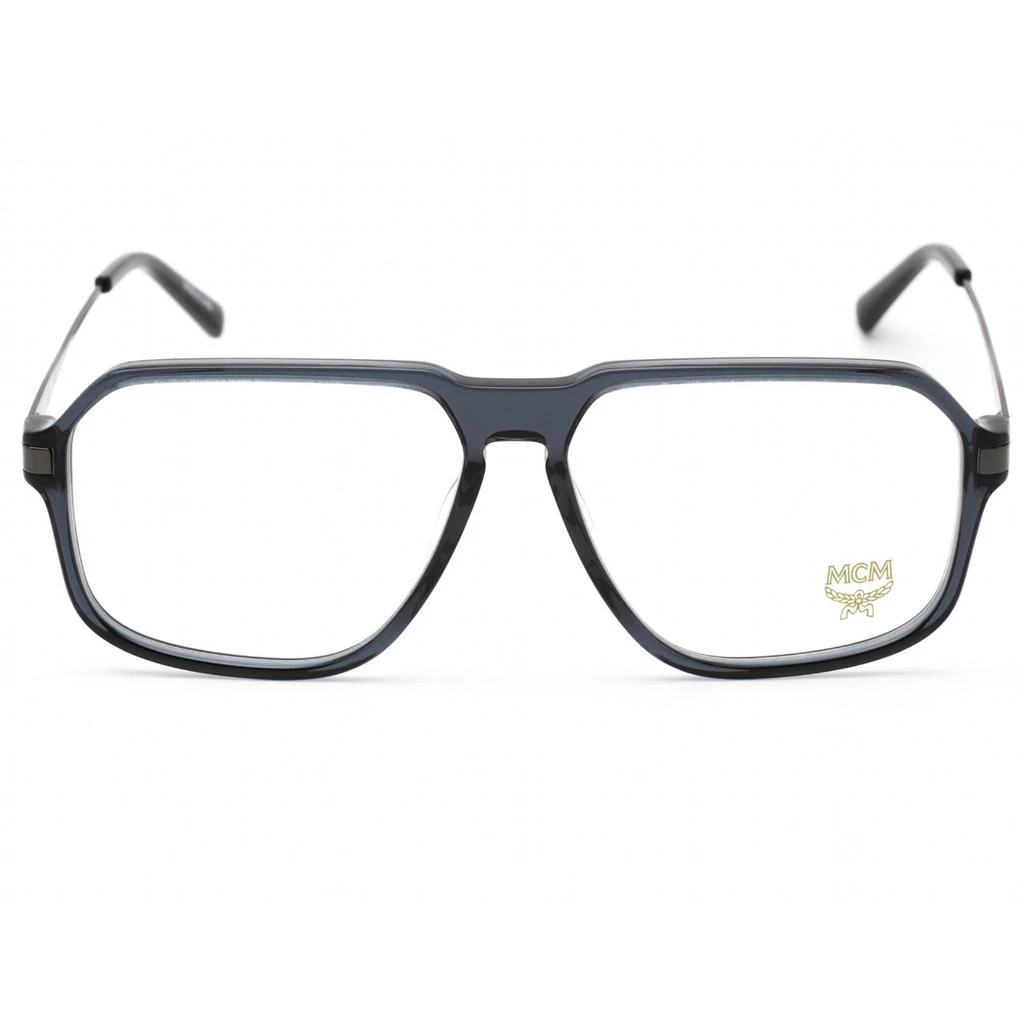 MCM MCM Women's Eyeglasses - Clear Demo Lens Blue Acetate/Metal Frame | MCM2706 424 2