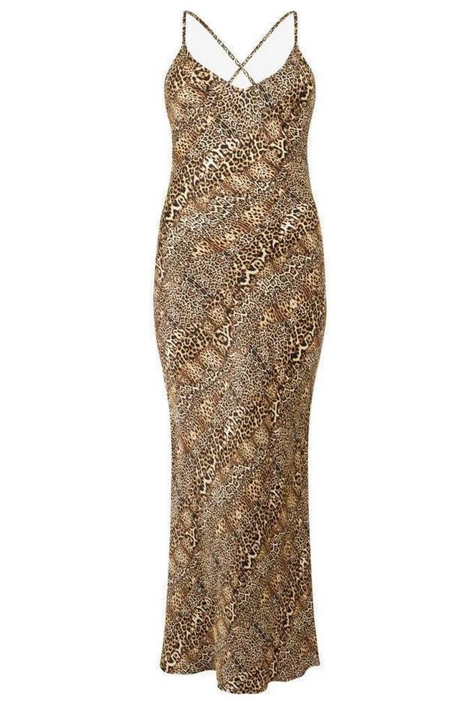 cheetah formal dress Rachel Allan 70963 Cheetah Print A-Line Prom Dress 2026 main image 0