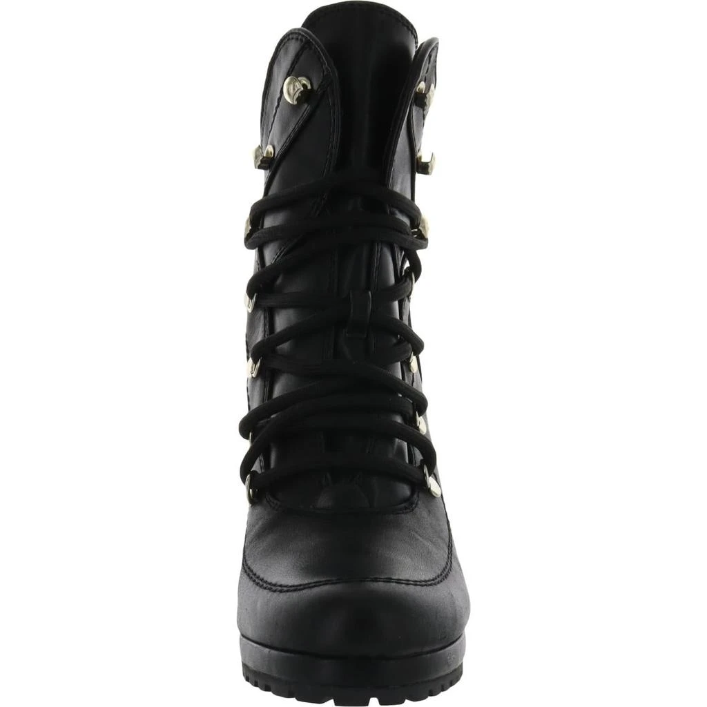 DKNY Lenni Womens Lace-Up Lace Up Platform Boots 3