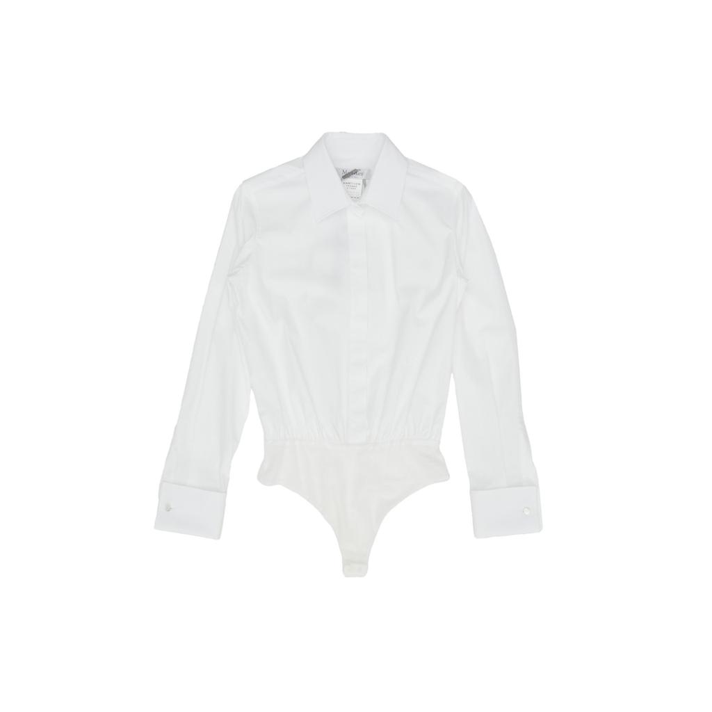 Max Mara Max Mara Angora 1234 Button-Up Long-Sleeved Shirt