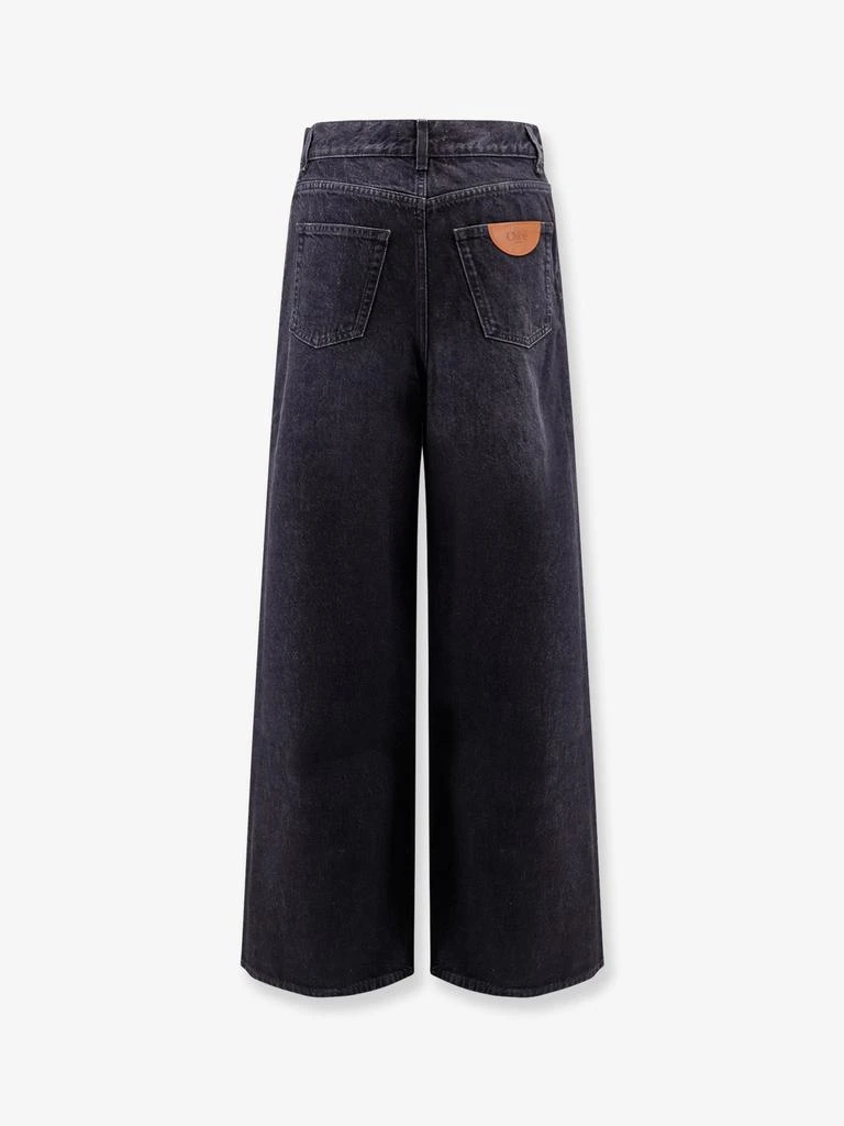 Chloé Jeans with iconic leather logo tag 2