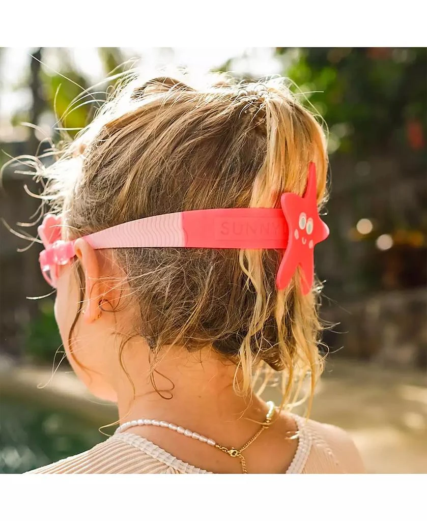 Sunnylife Mini Swim Goggles: Melody the Mermaid - Neon Strawberry 6