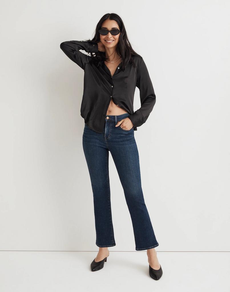 Madewell Kick Out Crop Jeans