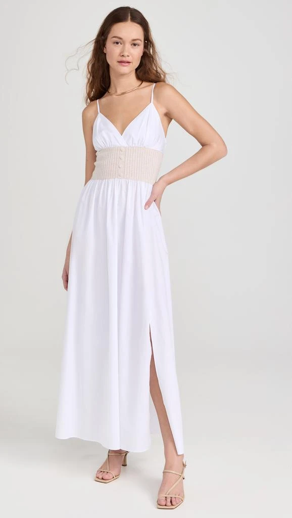 Naadam Cotton Cashmere Full Length Hybrid Dress 1