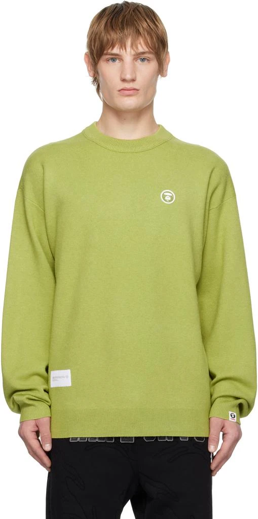 AAPE Green AAPE NOW Knit Sweater 1