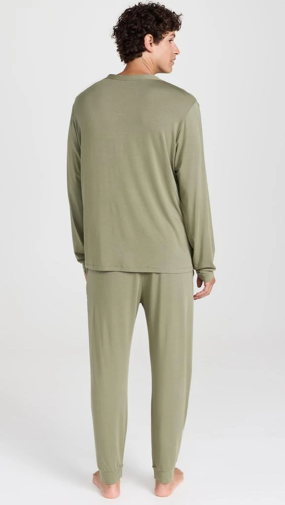 Eberjey Henry Modal Long Sleeve PJ Set 2