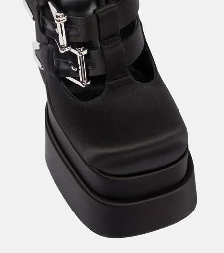 Versace Medusa Aevitas satin platform pumps 6