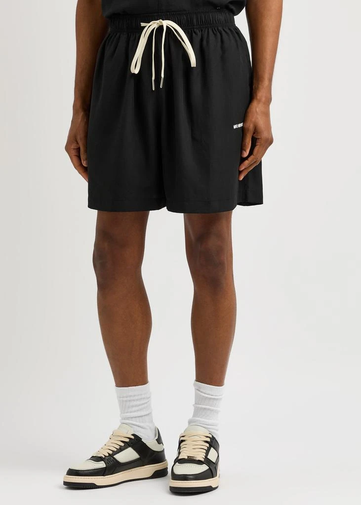 MKI Miyuki Zoku Logo-embroidered shorts 2