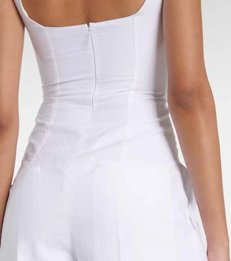 Stella McCartney Linen and cotton jumpsuit 6