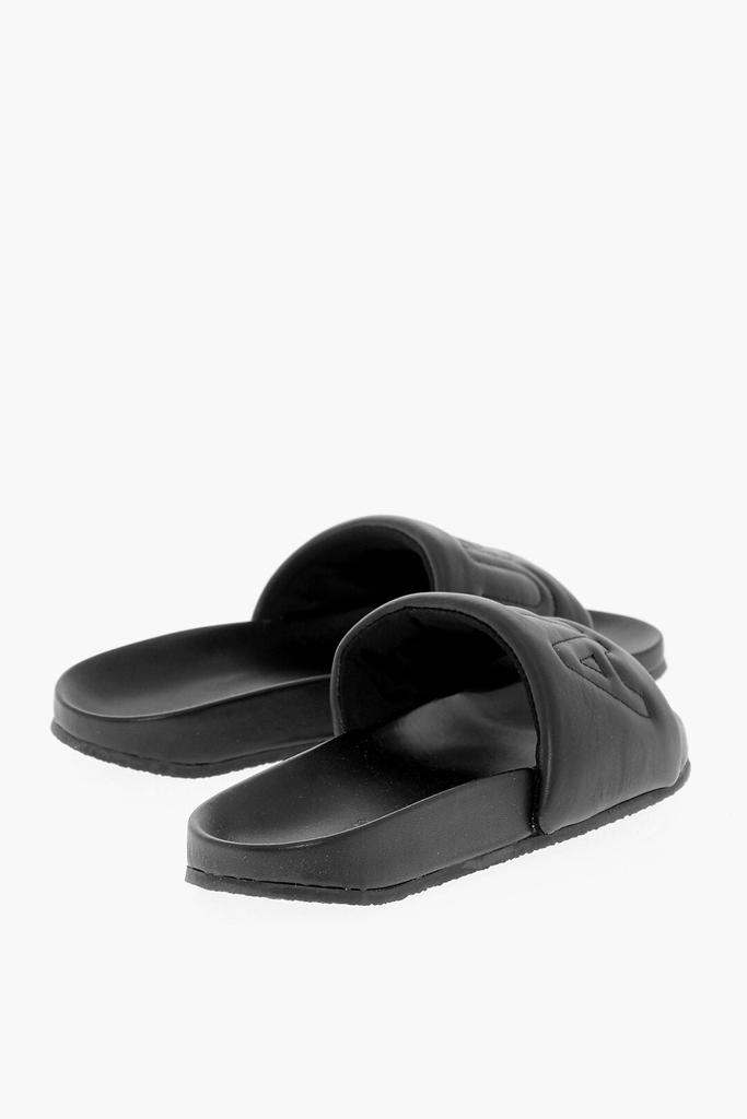 Ambush Ambush Solid Color Leather Slides