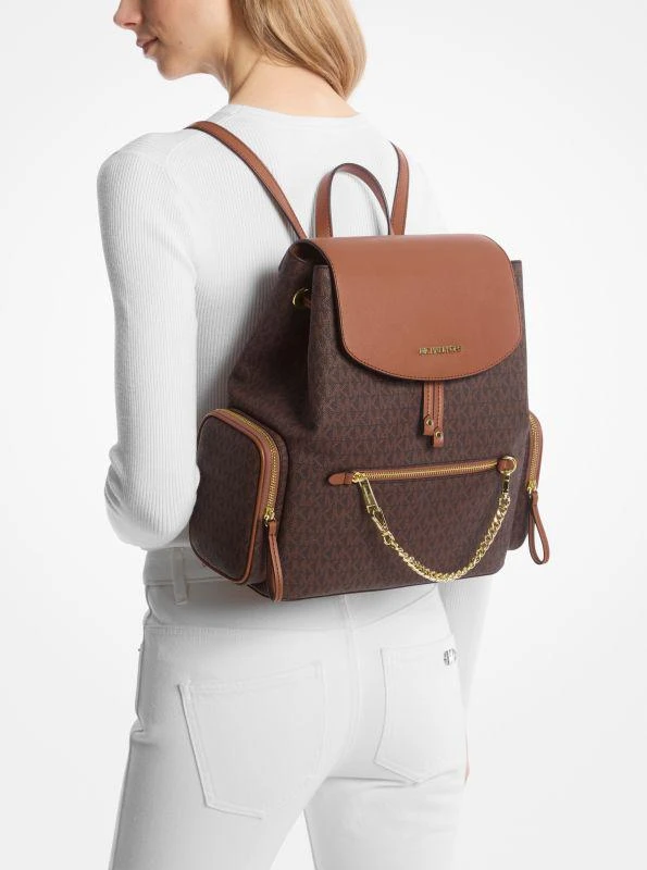 Michael Kors Jet Set Large Logo Backpack 4