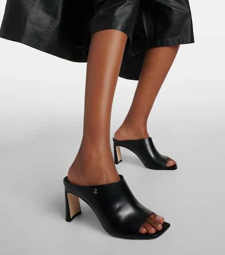 Jimmy Choo Kinley 75 leather mules 4