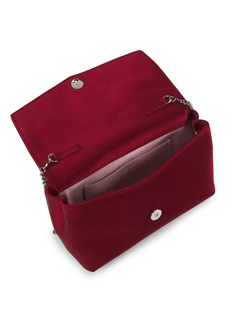 Jimmy Choo Mini Bow Satin Crossbody Bag 5