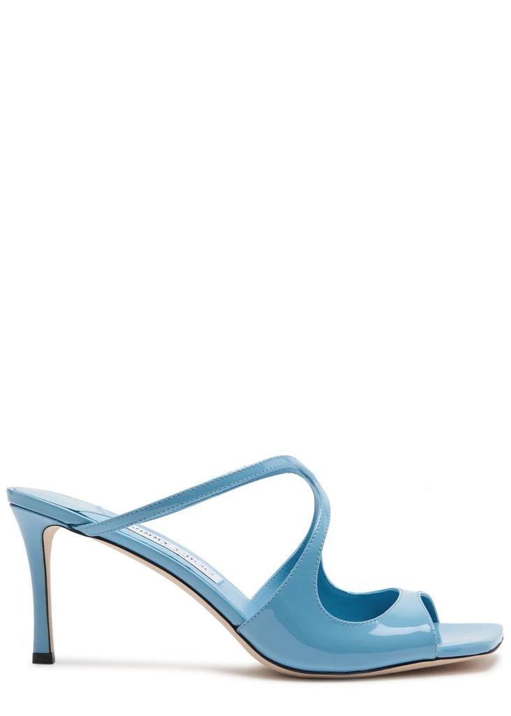 Jimmy Choo Anise 75 patent leather mules 1