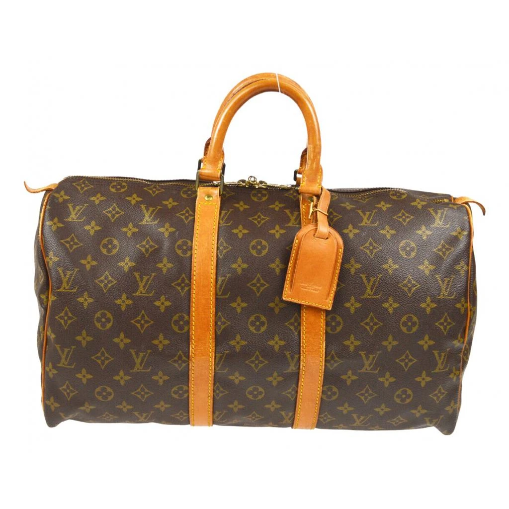 Louis Vuitton Louis Vuitton Leather travel bag 1