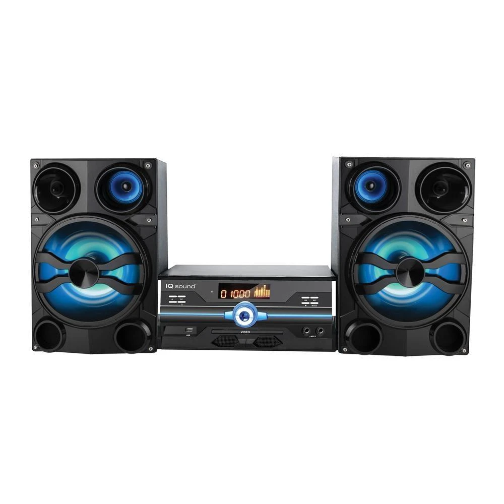 Supersonic HiFi Multimedia Audio System with Bluetooth and AUX/USB/Mic Inputs 1
