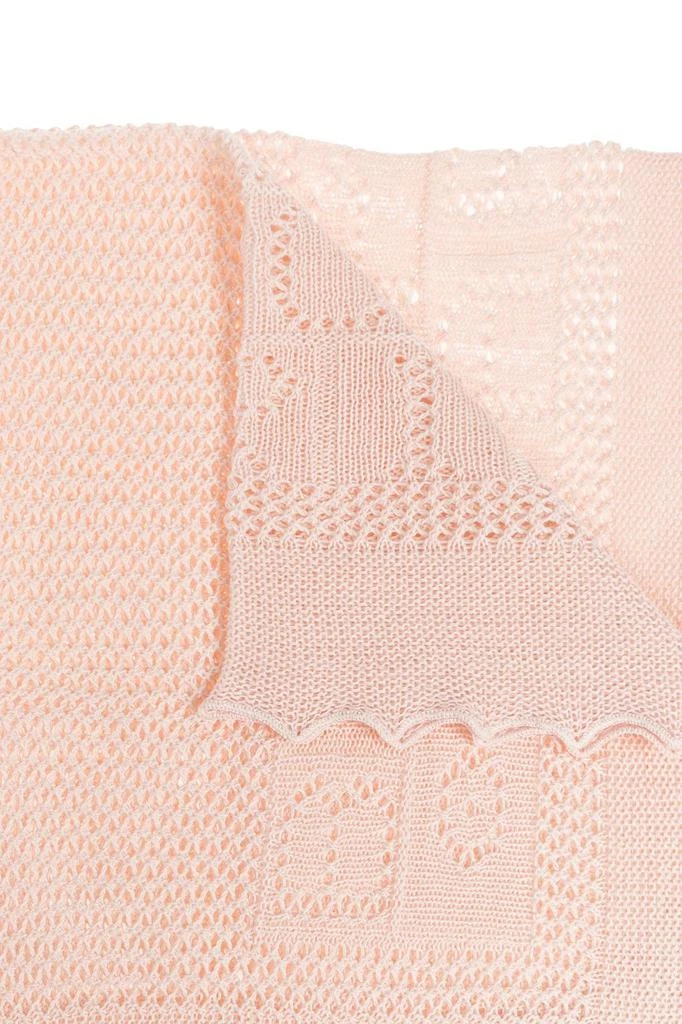 Bonpoint Bonpoint Openwork Pattern Blanket 4