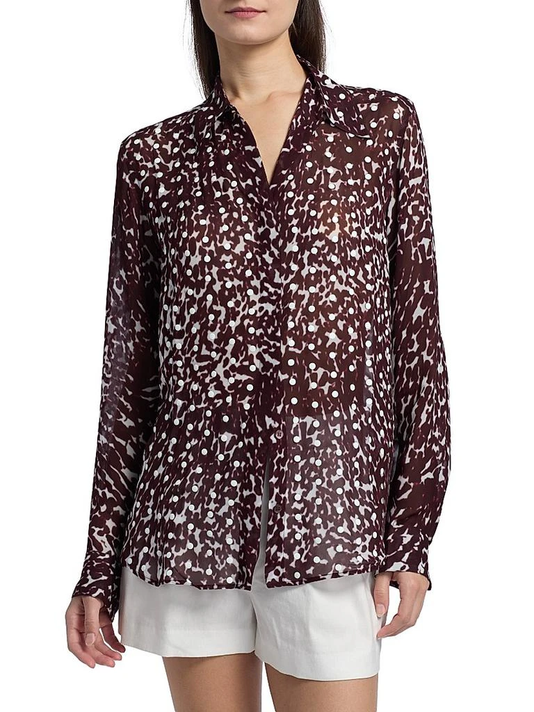 Dries Van Noten Chowy Dyed Print Blouse 3