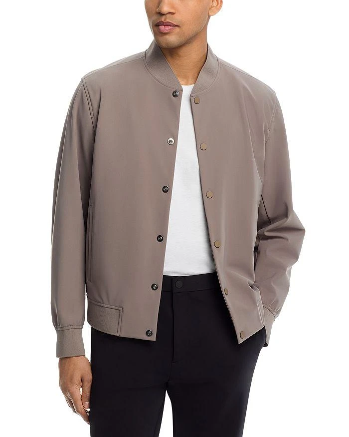 Theory Murphy Bomber Jacket in Precision Ponte 1