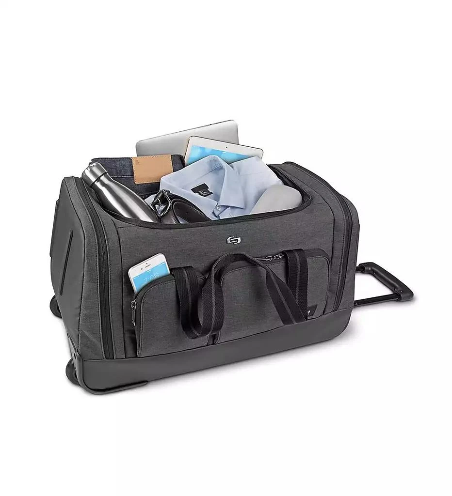 SOLO New York Leroy Carry-On Rolling Duffel Bag 14