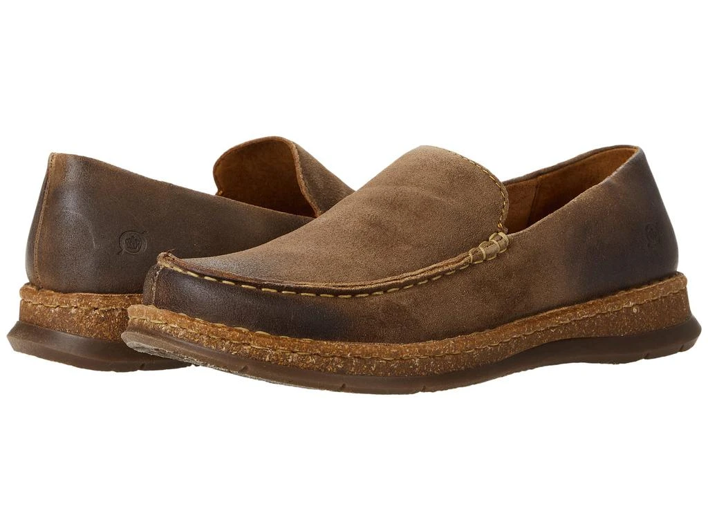 ??️ NWOB $125 Born Baylor Suede Loafer Amazon.com | BORN Baylor Dark Brown Full Grain 8.5 M (D) | Shoes main image 3