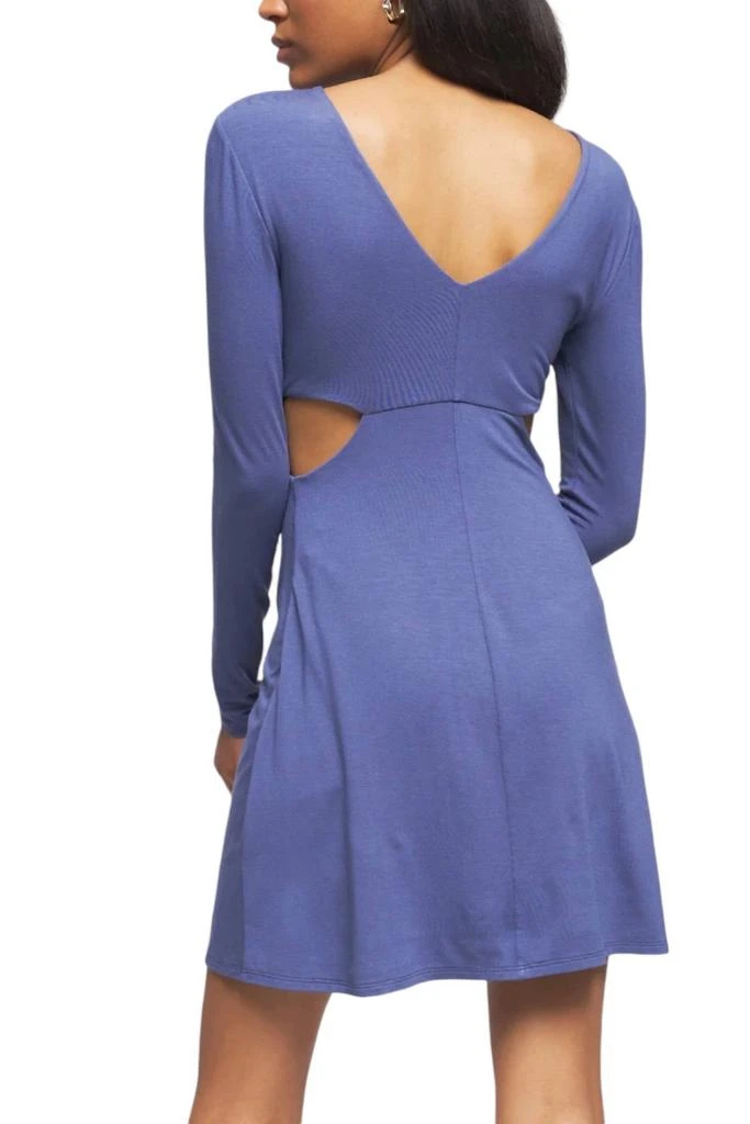 bailey 44 blue dress Clara Royal Blue Bodycon Off the Shoulder Long Sleeves Jersey Homecoming  Dress main image 1