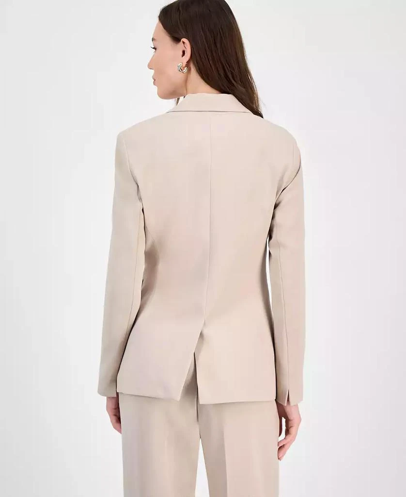 Bar III Women's Crepe One-Button Blazer, Exclusively at Macy's 4