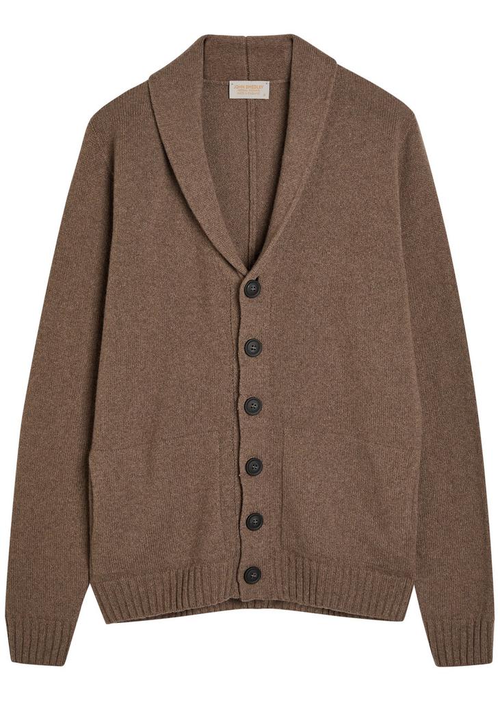John Smedley Mallam ribbed cashmere-blend cardigan - Sweaters