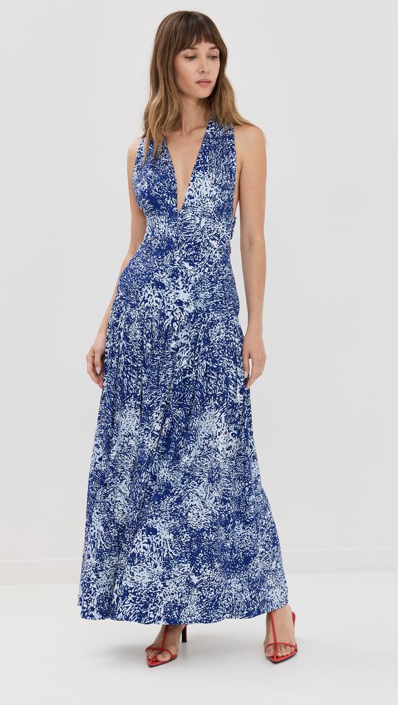 Proenza Schouler Simone Dress In Printed Crepe - Dresses