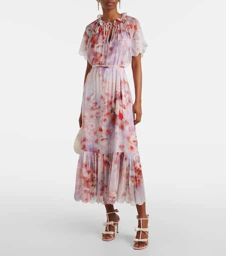 Zimmermann Tux 85 bow-detail leather sandals 3