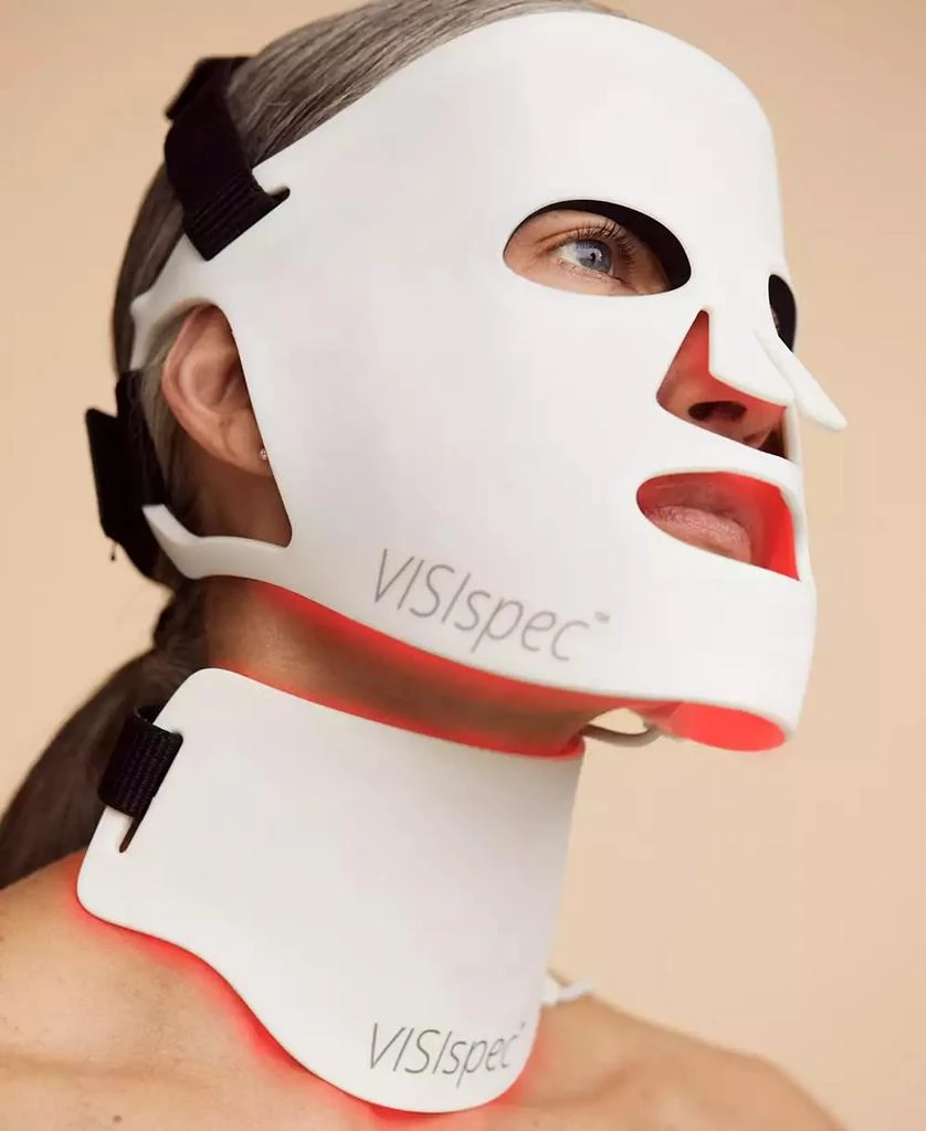 Solaris Laboratories NY LED Light Therapy Silicone Face and Neck Mask Set 2