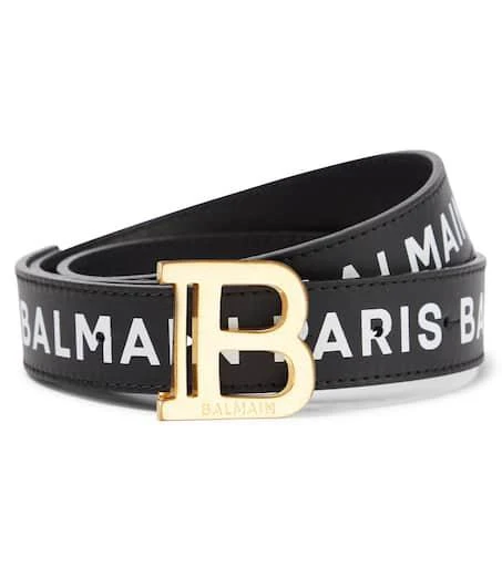 Balmain B-Belt leather belt 1