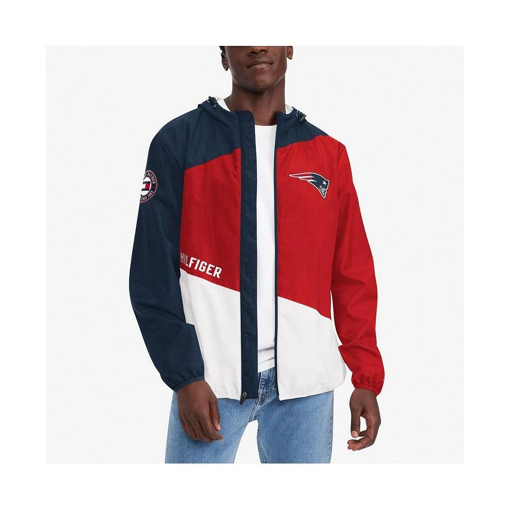 Tommy Hilfiger Men's Navy, Red New England Patriots Bill Full-Zip Jacket 1