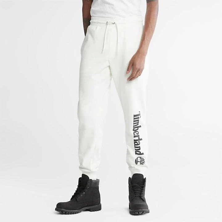 Timberland Core Logo Sweatpants for Men in White 1