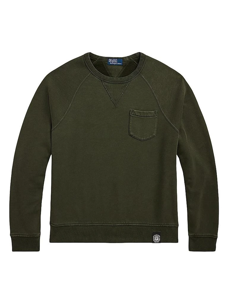 Ralph Lauren Garment-Dyed Fleece Sweatshirt 1