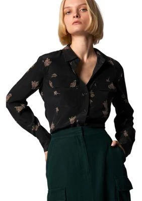 Equipment Womens Slim Signature Shirt 4