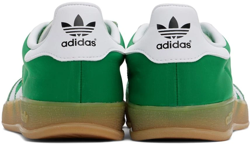 Adidas Green & White Gazelle Indoor Sneakers 2