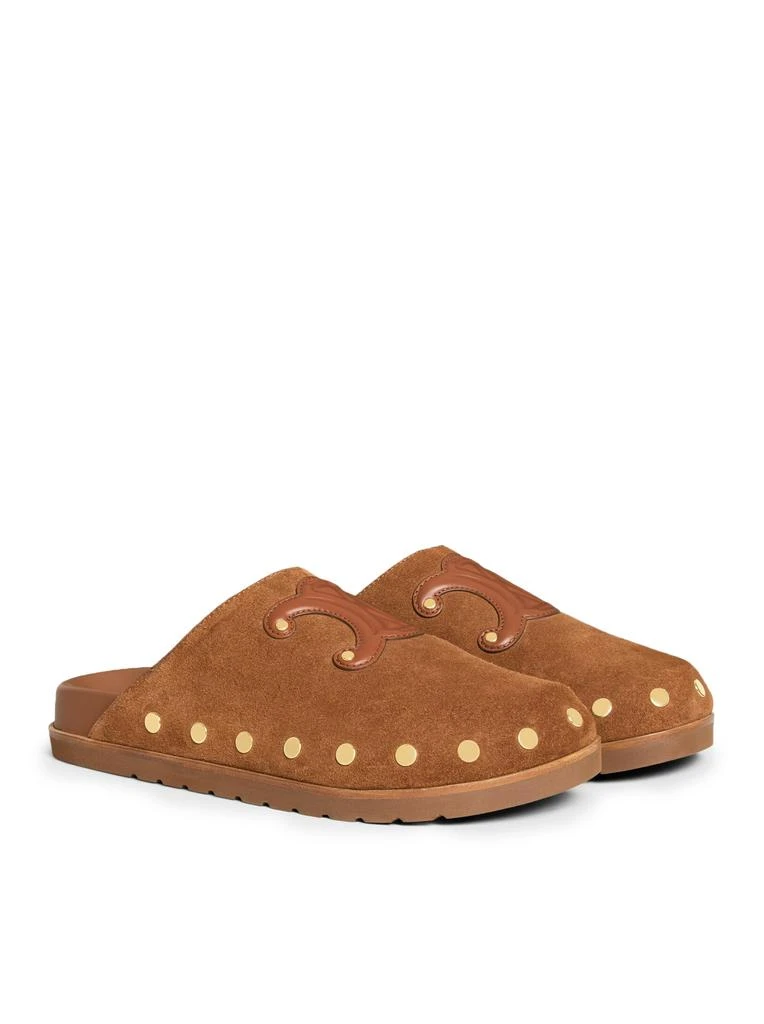 Celine CELINE PITEA CLOG IN SUEDE CALFSKIN 2