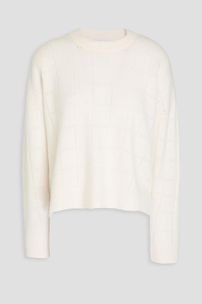 Naadam Pointelle-knit cashmere sweater