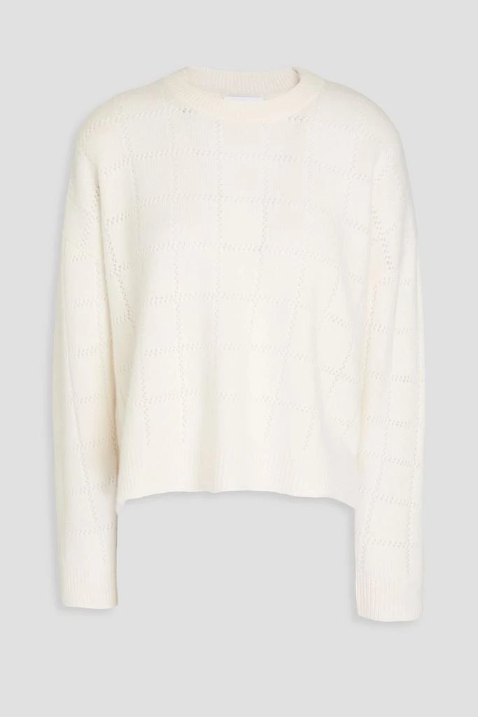 Naadam Pointelle-knit cashmere sweater 1