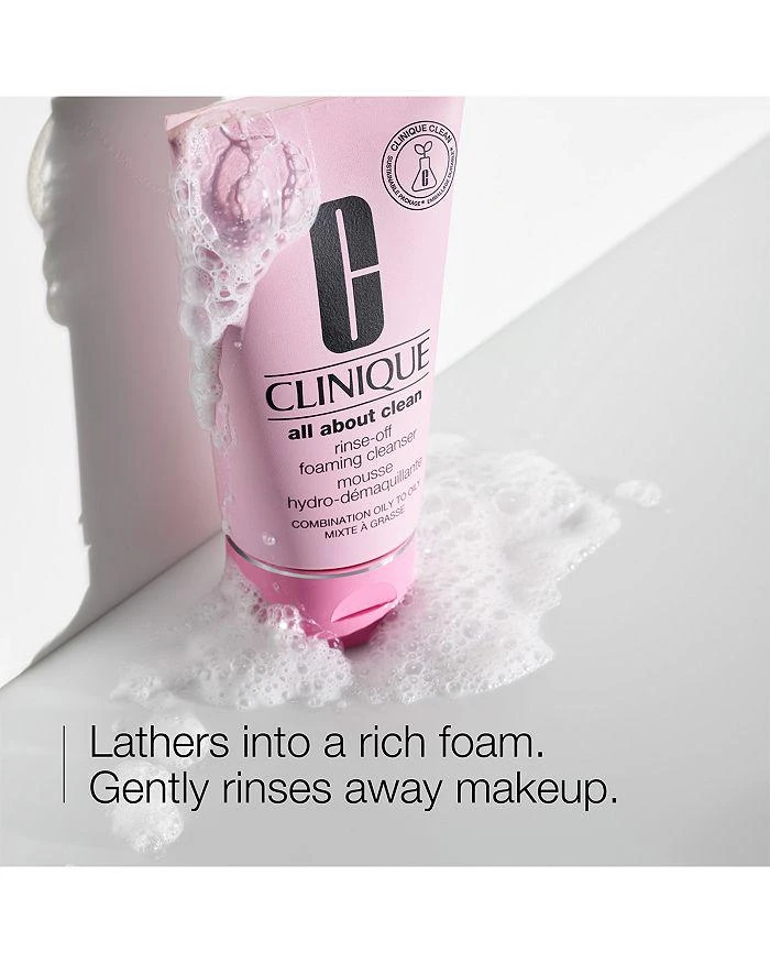 Clinique All About Clean™ Rinse-Off Foaming Face Cleanser 5 oz. 2