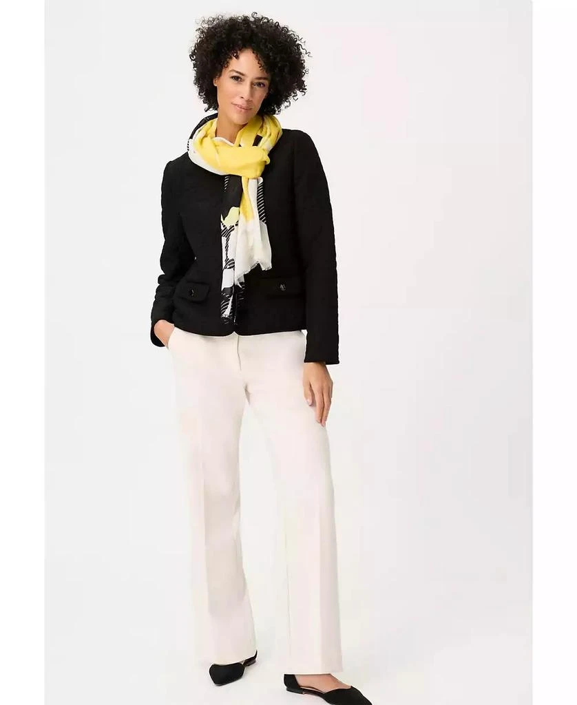 Olsen Women
s Collarless Quilted Jacket 2