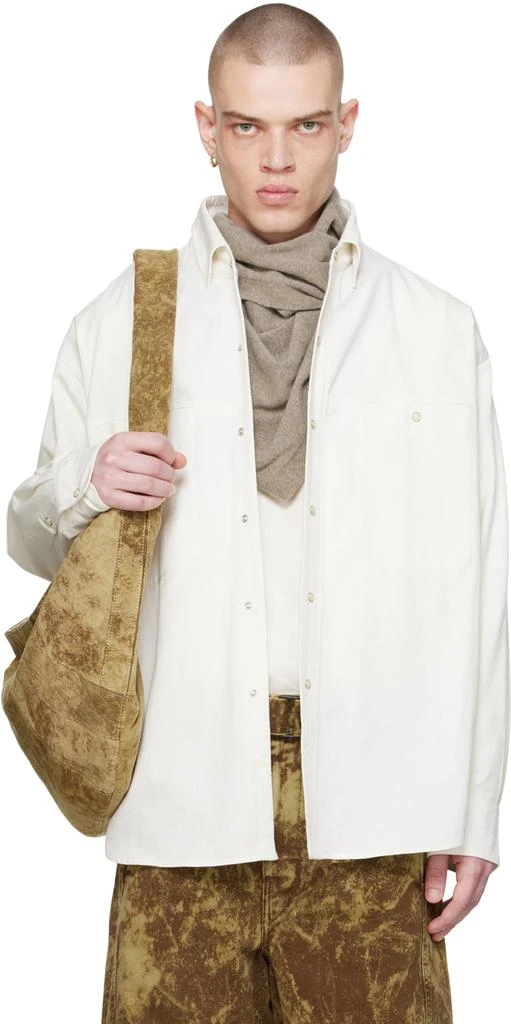 Lemaire Off-White Welt Pocket Shirt 1